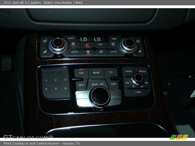 Controls of 2012 A8 4.2 quattro