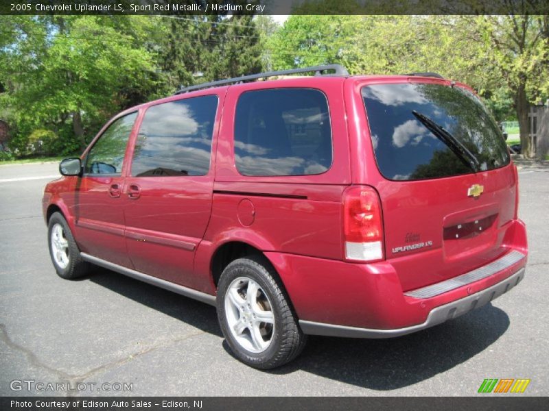 Sport Red Metallic / Medium Gray 2005 Chevrolet Uplander LS