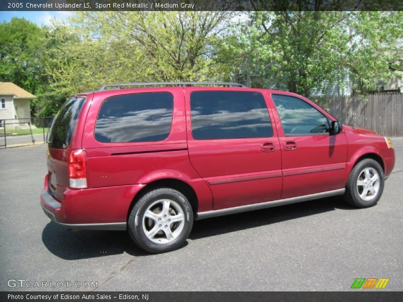 Sport Red Metallic / Medium Gray 2005 Chevrolet Uplander LS