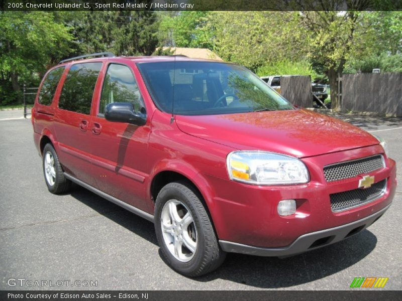 Sport Red Metallic / Medium Gray 2005 Chevrolet Uplander LS