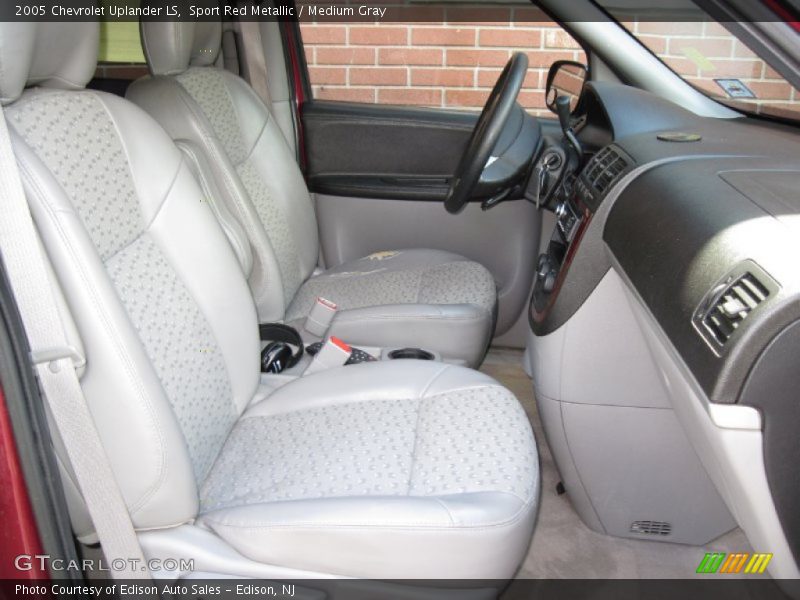 Sport Red Metallic / Medium Gray 2005 Chevrolet Uplander LS