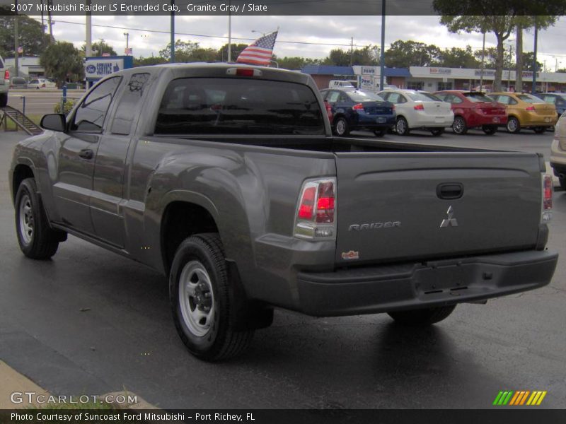 Granite Gray / Slate 2007 Mitsubishi Raider LS Extended Cab