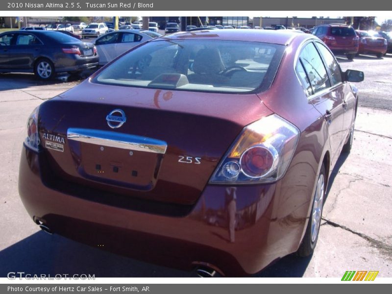 Tuscan Sun Red / Blond 2010 Nissan Altima 2.5 S