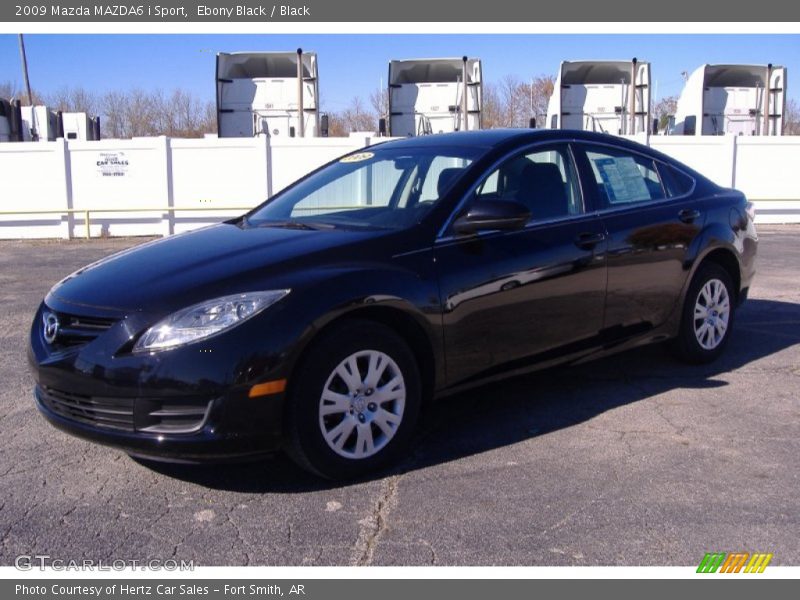 Ebony Black / Black 2009 Mazda MAZDA6 i Sport