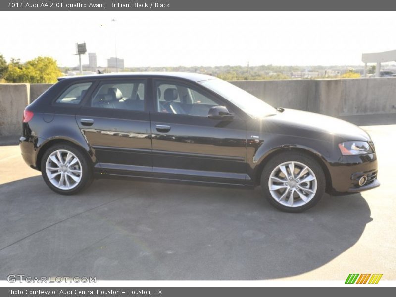 Brilliant Black / Black 2012 Audi A4 2.0T quattro Avant