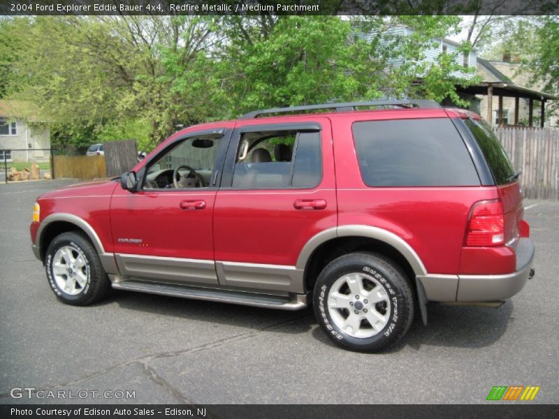 Redfire Metallic / Medium Parchment 2004 Ford Explorer Eddie Bauer 4x4
