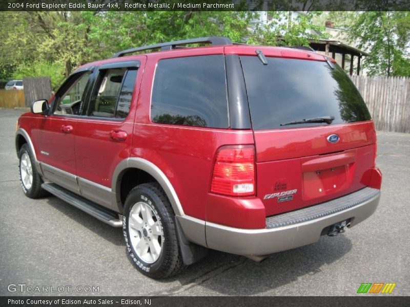 Redfire Metallic / Medium Parchment 2004 Ford Explorer Eddie Bauer 4x4