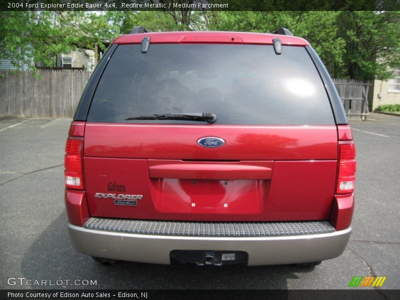 Redfire Metallic / Medium Parchment 2004 Ford Explorer Eddie Bauer 4x4