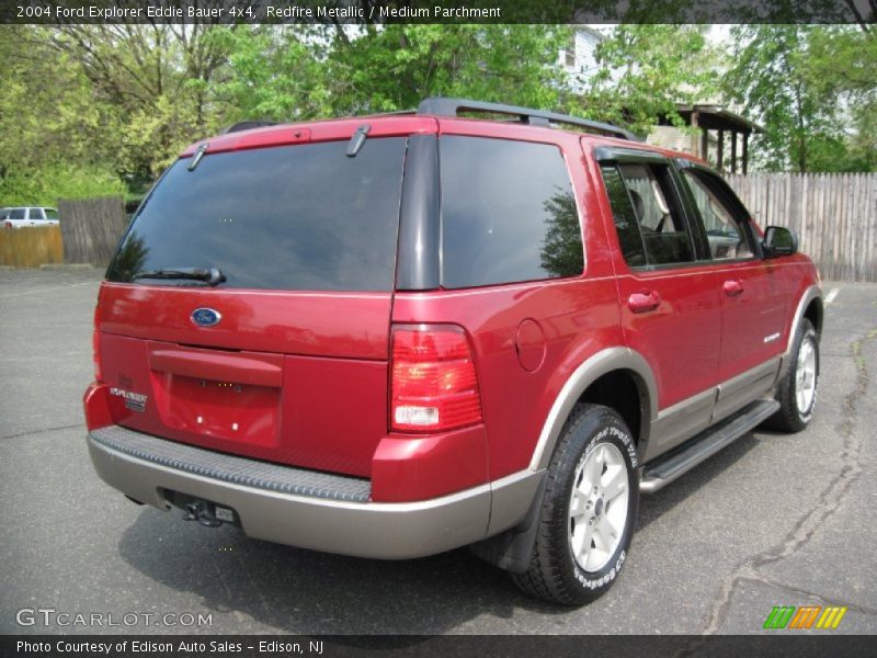 Redfire Metallic / Medium Parchment 2004 Ford Explorer Eddie Bauer 4x4