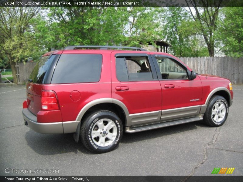 Redfire Metallic / Medium Parchment 2004 Ford Explorer Eddie Bauer 4x4