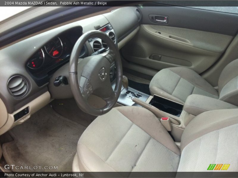 Pebble Ash Metallic / Beige 2004 Mazda MAZDA6 i Sedan