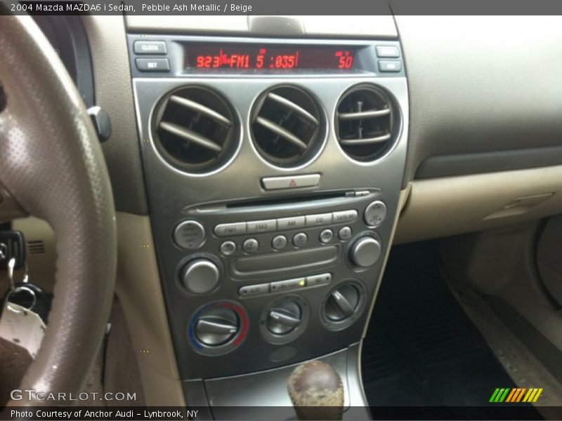 Pebble Ash Metallic / Beige 2004 Mazda MAZDA6 i Sedan