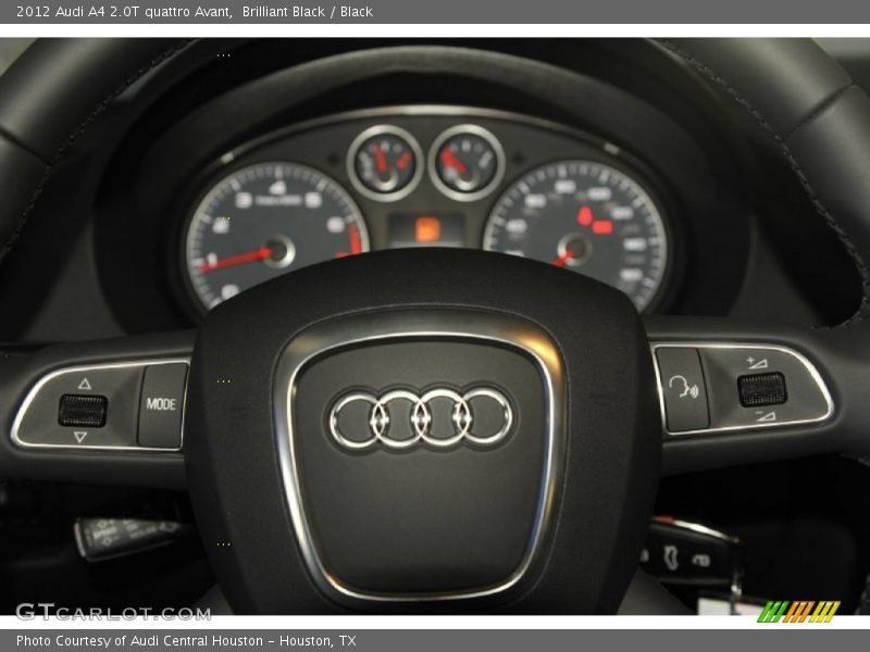 Brilliant Black / Black 2012 Audi A4 2.0T quattro Avant