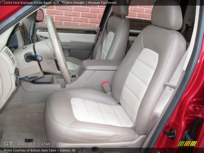 Redfire Metallic / Medium Parchment 2004 Ford Explorer Eddie Bauer 4x4