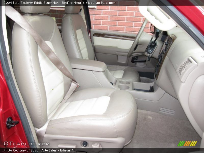 Redfire Metallic / Medium Parchment 2004 Ford Explorer Eddie Bauer 4x4