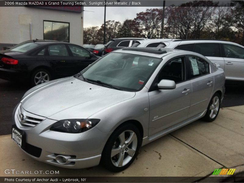 Sunlight Silver Metallic / Black 2006 Mazda MAZDA3 s Grand Touring Sedan