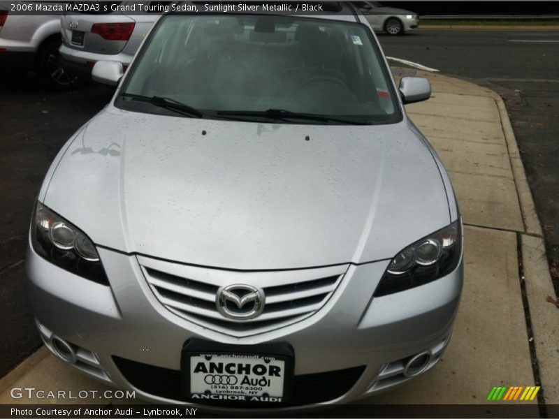 Sunlight Silver Metallic / Black 2006 Mazda MAZDA3 s Grand Touring Sedan