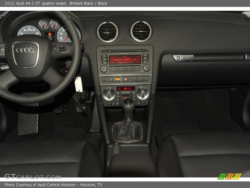 Brilliant Black / Black 2012 Audi A4 2.0T quattro Avant