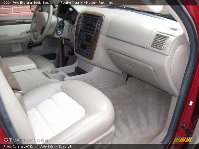 Redfire Metallic / Medium Parchment 2004 Ford Explorer Eddie Bauer 4x4