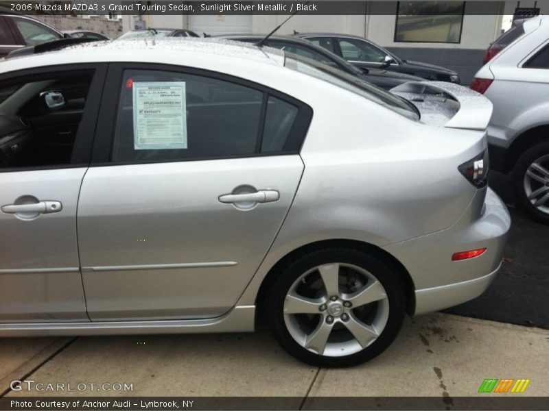 Sunlight Silver Metallic / Black 2006 Mazda MAZDA3 s Grand Touring Sedan