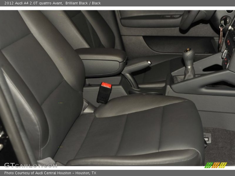 Brilliant Black / Black 2012 Audi A4 2.0T quattro Avant