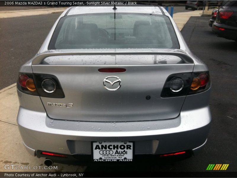 Sunlight Silver Metallic / Black 2006 Mazda MAZDA3 s Grand Touring Sedan