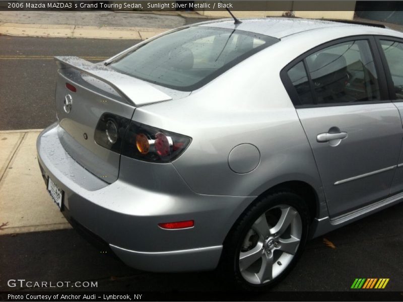 Sunlight Silver Metallic / Black 2006 Mazda MAZDA3 s Grand Touring Sedan