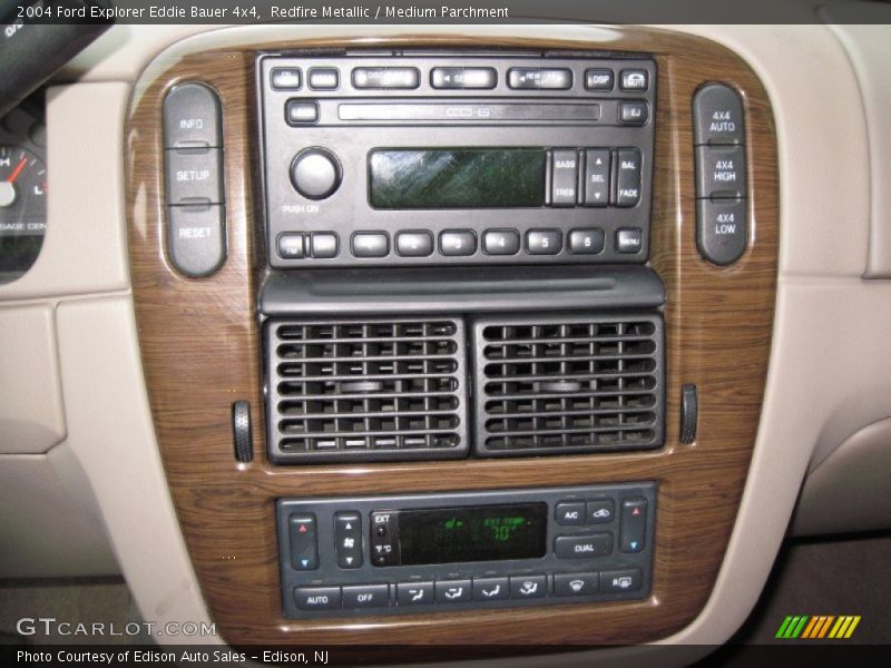 Redfire Metallic / Medium Parchment 2004 Ford Explorer Eddie Bauer 4x4