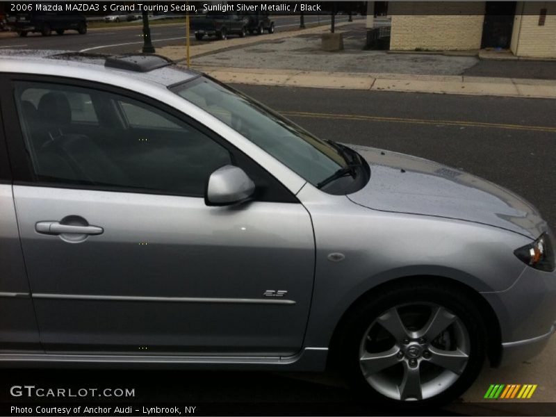 Sunlight Silver Metallic / Black 2006 Mazda MAZDA3 s Grand Touring Sedan