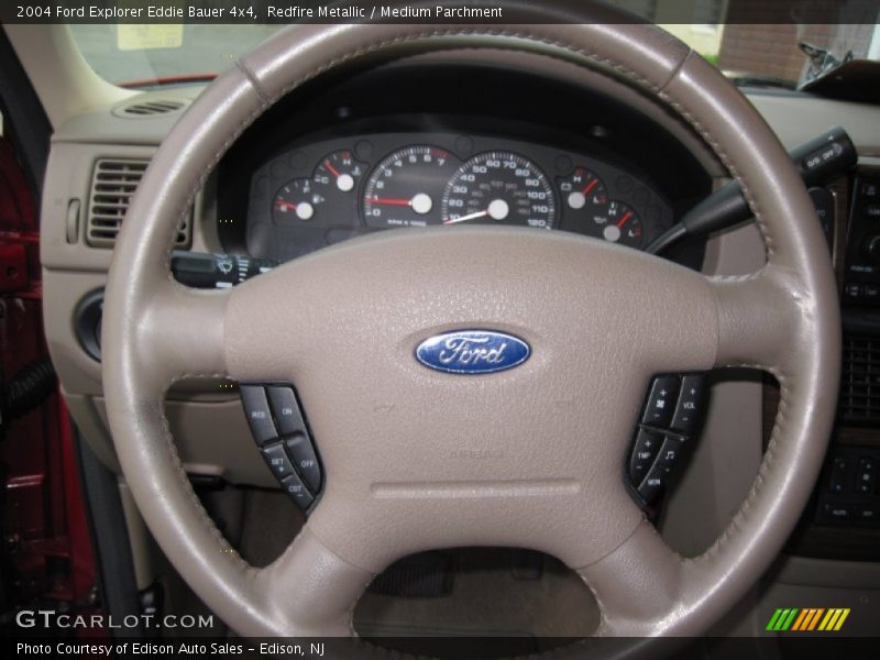 Redfire Metallic / Medium Parchment 2004 Ford Explorer Eddie Bauer 4x4