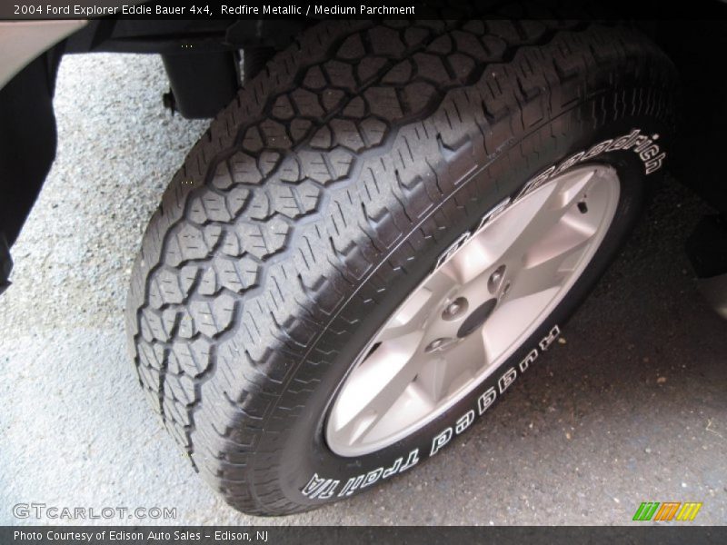 Redfire Metallic / Medium Parchment 2004 Ford Explorer Eddie Bauer 4x4