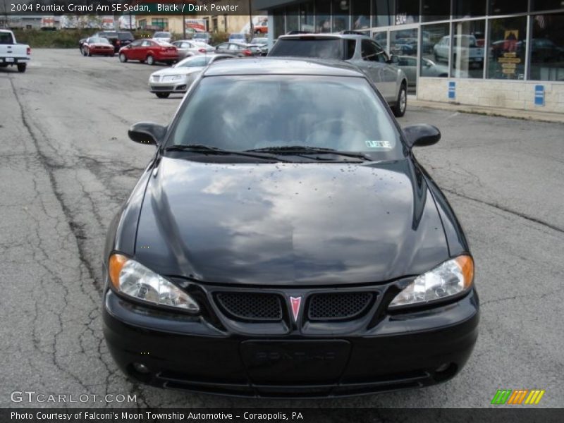 Black / Dark Pewter 2004 Pontiac Grand Am SE Sedan