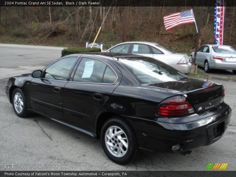 Black / Dark Pewter 2004 Pontiac Grand Am SE Sedan