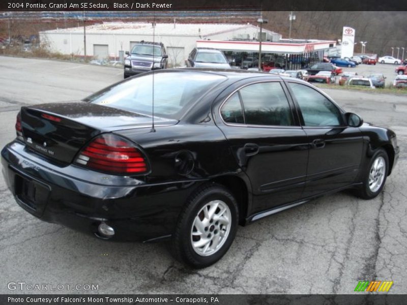 Black / Dark Pewter 2004 Pontiac Grand Am SE Sedan