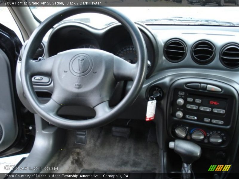 Black / Dark Pewter 2004 Pontiac Grand Am SE Sedan