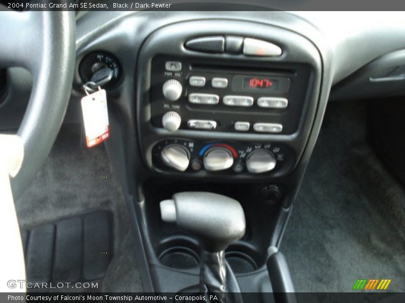 Black / Dark Pewter 2004 Pontiac Grand Am SE Sedan
