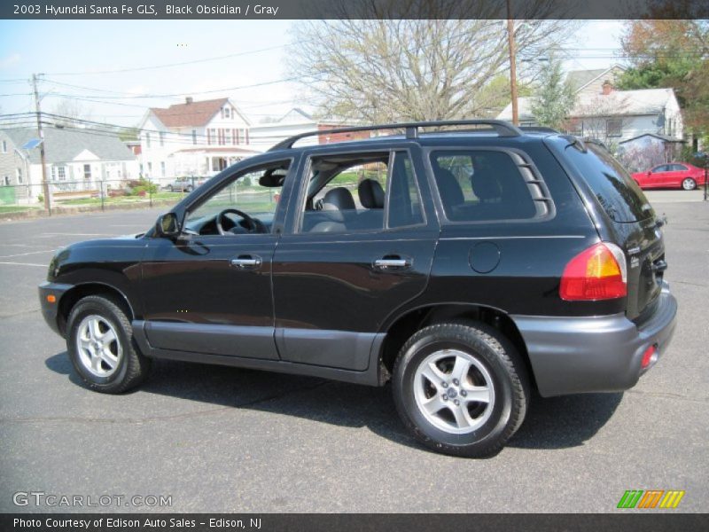 Black Obsidian / Gray 2003 Hyundai Santa Fe GLS