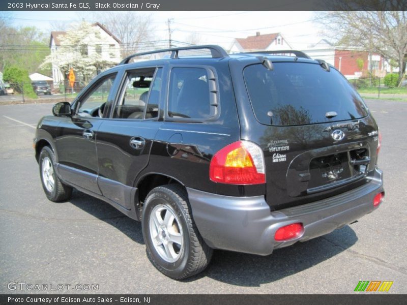 Black Obsidian / Gray 2003 Hyundai Santa Fe GLS