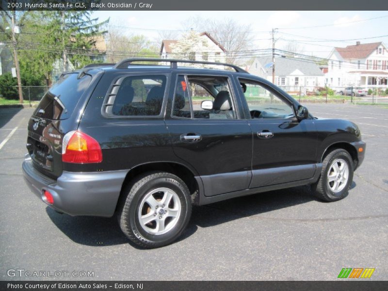 Black Obsidian / Gray 2003 Hyundai Santa Fe GLS