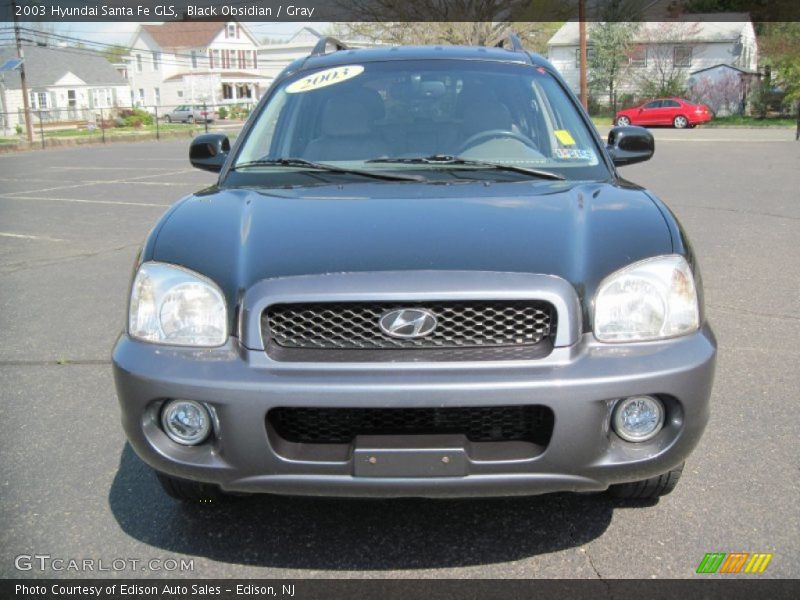 Black Obsidian / Gray 2003 Hyundai Santa Fe GLS
