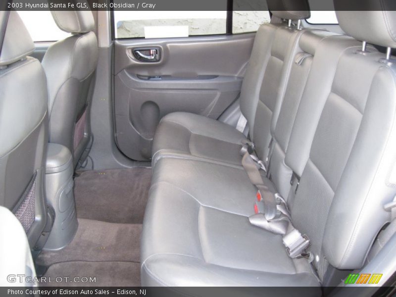 Black Obsidian / Gray 2003 Hyundai Santa Fe GLS