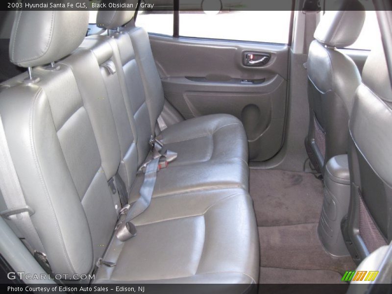 Black Obsidian / Gray 2003 Hyundai Santa Fe GLS