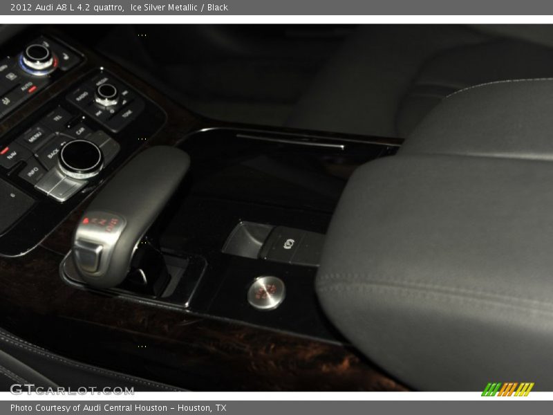 Ice Silver Metallic / Black 2012 Audi A8 L 4.2 quattro