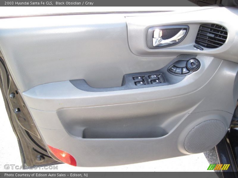 Black Obsidian / Gray 2003 Hyundai Santa Fe GLS