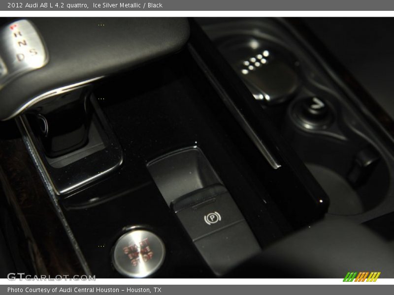 Ice Silver Metallic / Black 2012 Audi A8 L 4.2 quattro