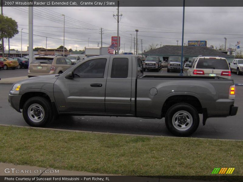 Granite Gray / Slate 2007 Mitsubishi Raider LS Extended Cab