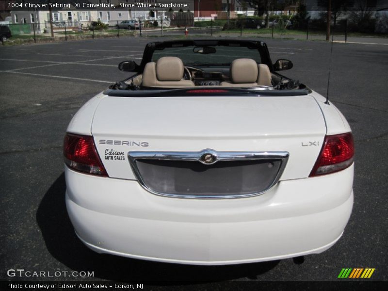 Stone White / Sandstone 2004 Chrysler Sebring LXi Convertible