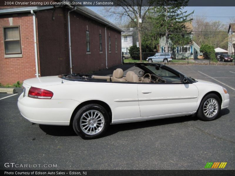 Stone White / Sandstone 2004 Chrysler Sebring LXi Convertible