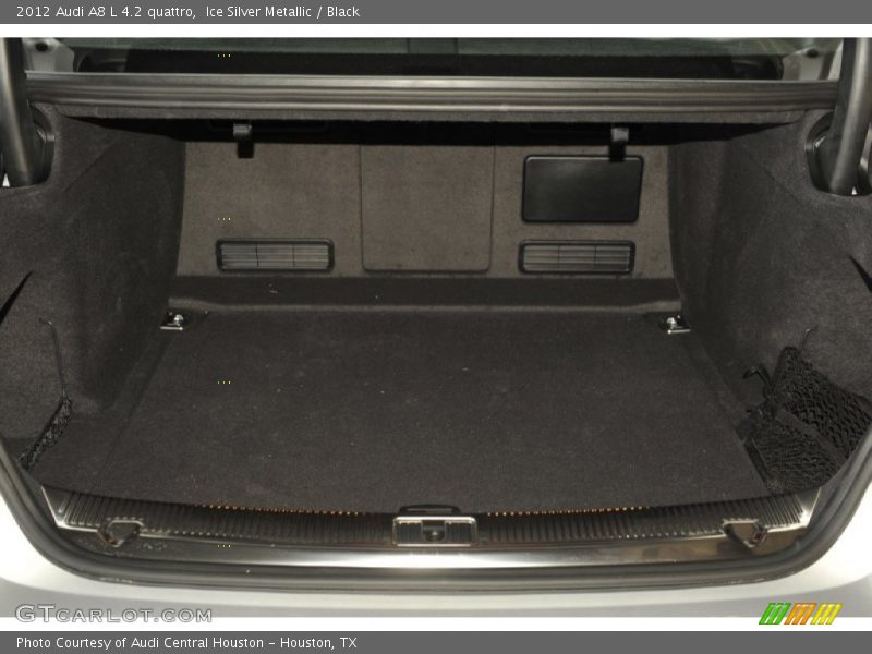 Ice Silver Metallic / Black 2012 Audi A8 L 4.2 quattro