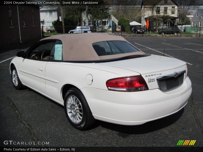 Stone White / Sandstone 2004 Chrysler Sebring LXi Convertible